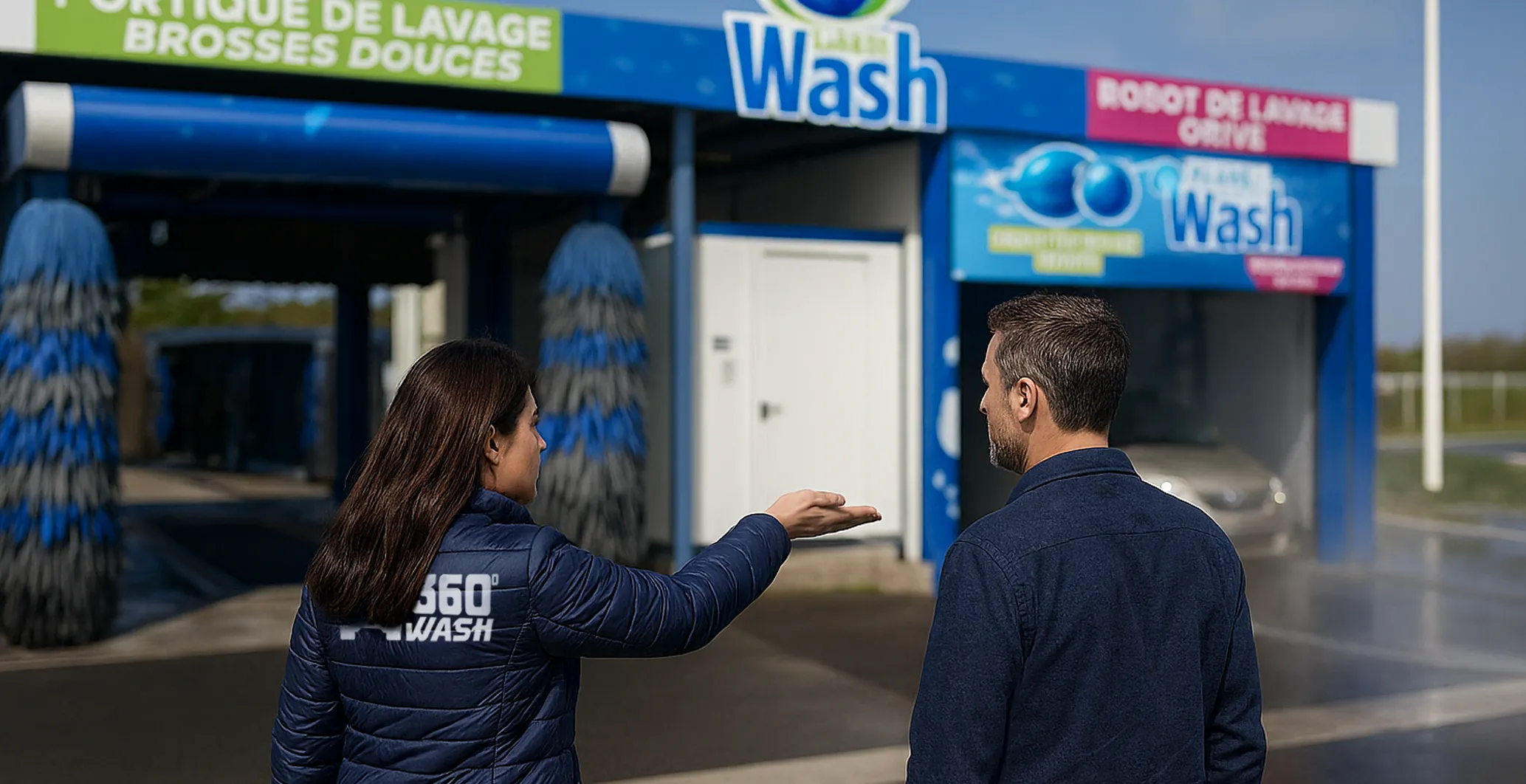 Portique de lavage 360° Wash